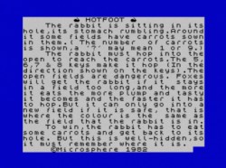 Crevasse & Hotfoot (1982)(Microsphere)[Two Games]